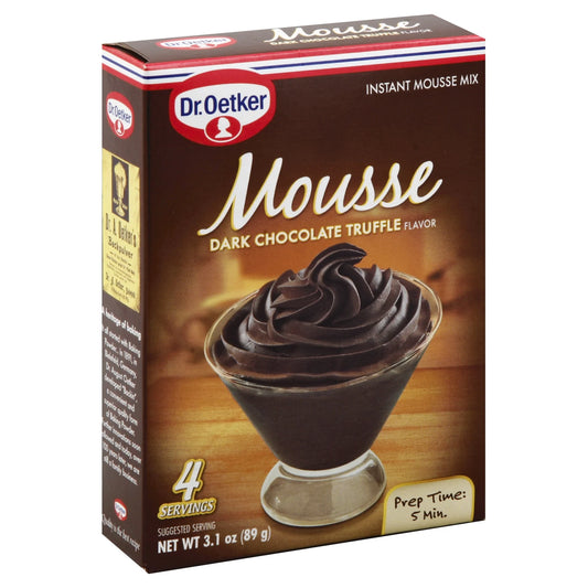 Dr. Oetker Mousse Supreme Double Chocolate 3.1 oz