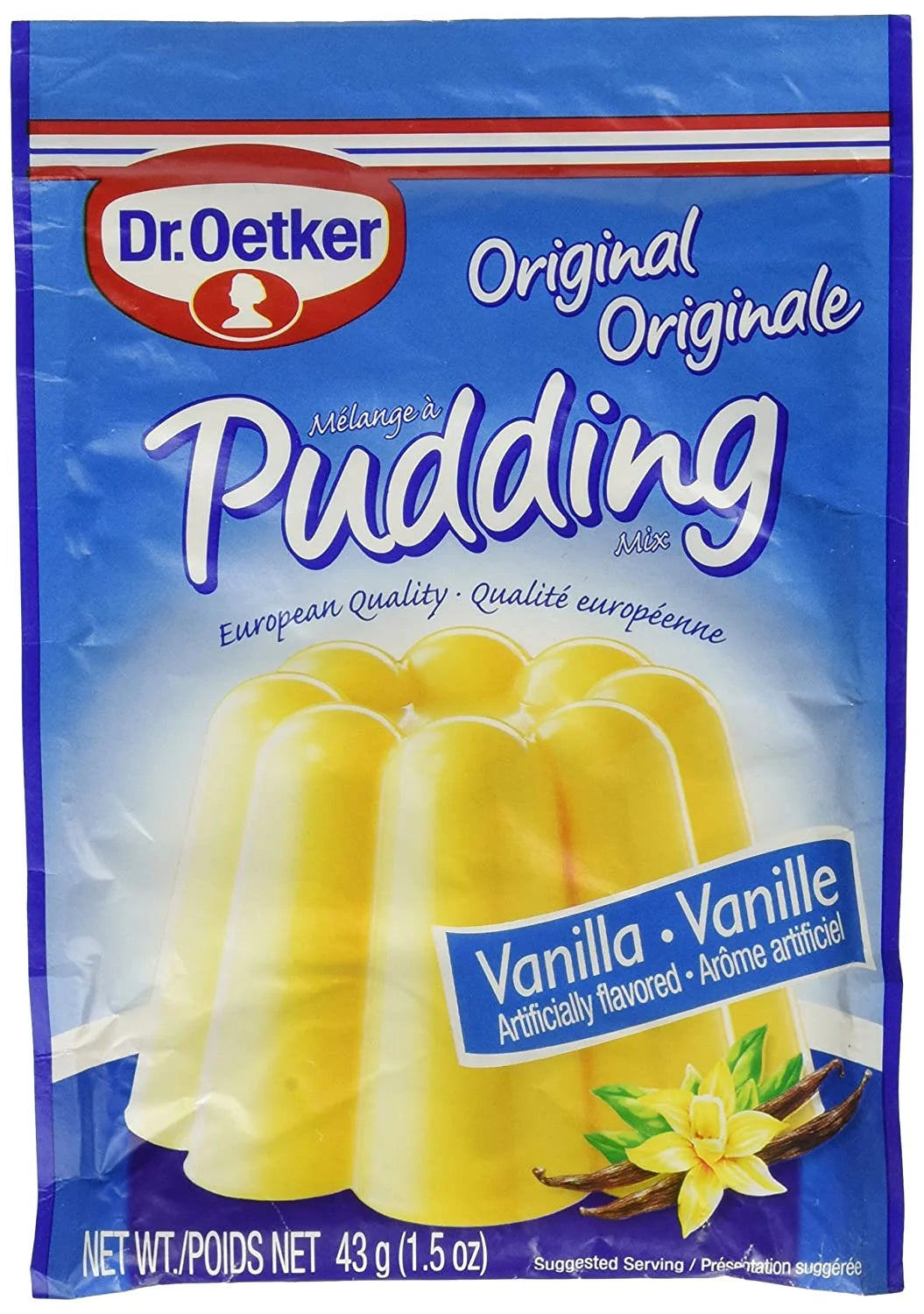 Dr Oetker Original Vanilla Pudding (Pack of Three) - 香草布丁 3袋