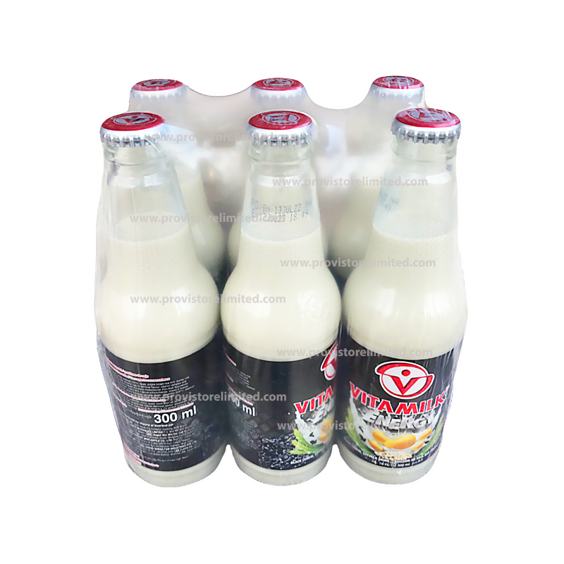 Vitamilk Soymilk Energy 6*300ml - 泰國維他乳能量豆奶6瓶裝