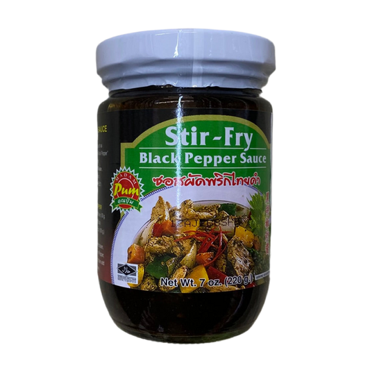 Madam Pum Stir-Fry Black Pepper Sauce - Madam Pum 黑椒酱 7oz/220g