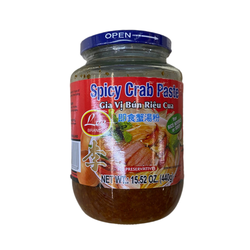 Lee Brand Spicy Crab Paste -李牌即食蟹汤粉 15.52oz/440g