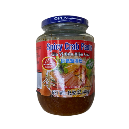 Lee Brand Spicy Crab Paste -李牌即食蟹汤粉 15.52oz/440g