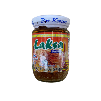 Por Kwan Laksa Paste - 珀宽 叻沙酱 辣椒酱 8oz/225g