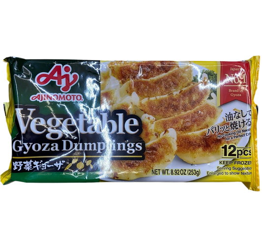 Ajinomoto Vegegable Gyoza Dumplings - 日式野菜饺子 8.92oz(253g)