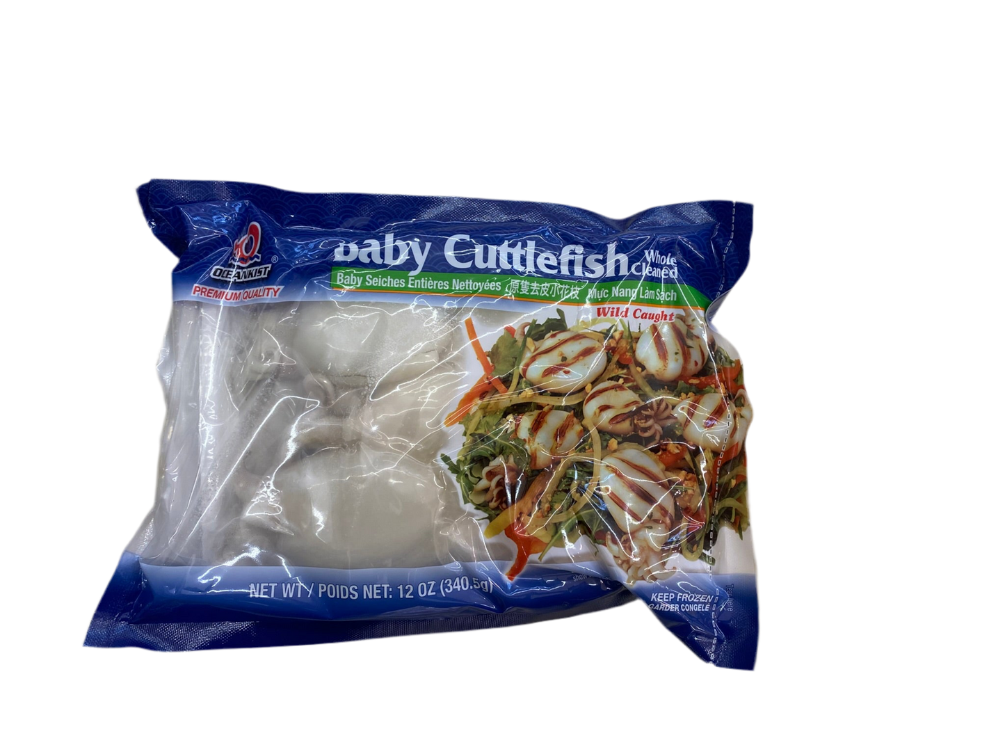 Baby Cuttlefish 12 oz - 原只去皮小花枝