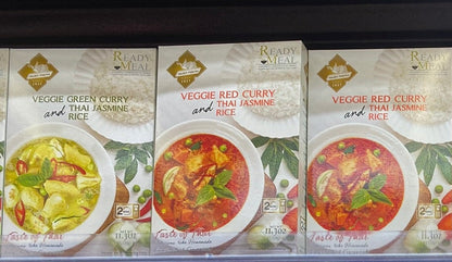 GOLDEN PHOENIX Veggie Red Curry W/ Rice 320g - 泰国GOLDEN PHOENIX 红咖喱风味饭