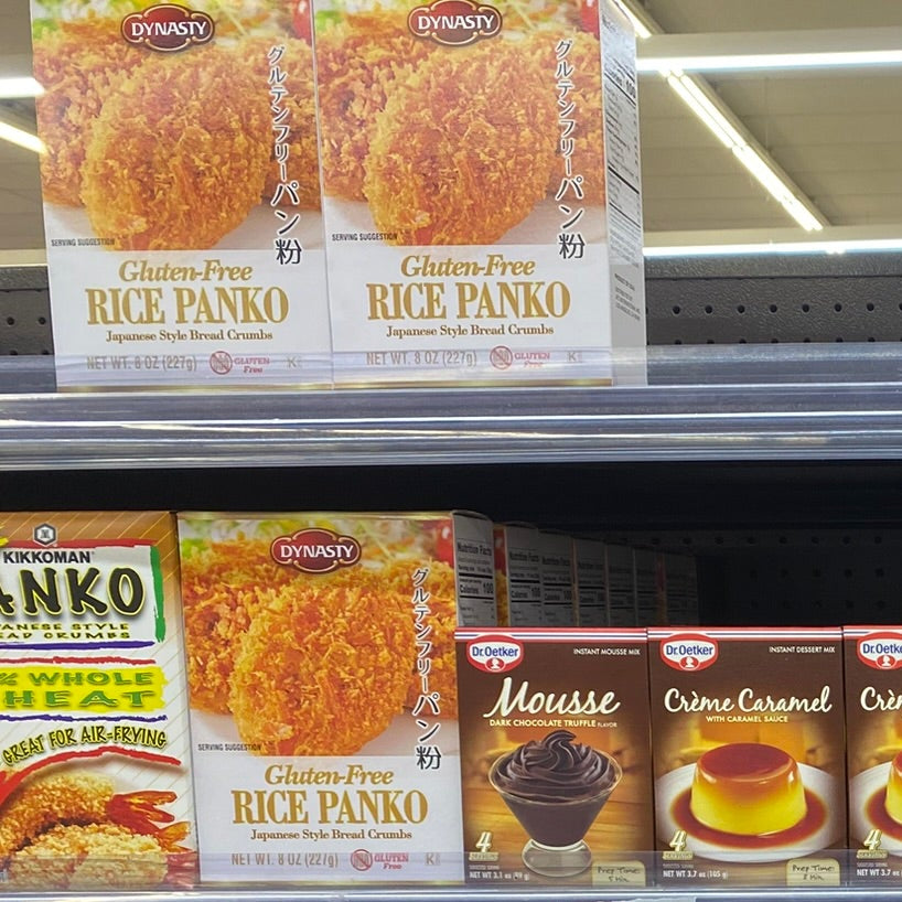 Dynasty Brand Gluten-Free Rice Panko 8 oz - 皇朝 日式面包屑 227g