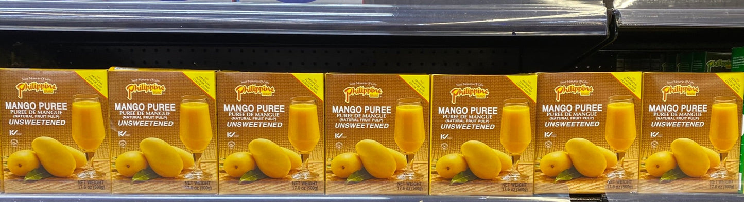 Philippine Mango Puree Unsweetened 500g