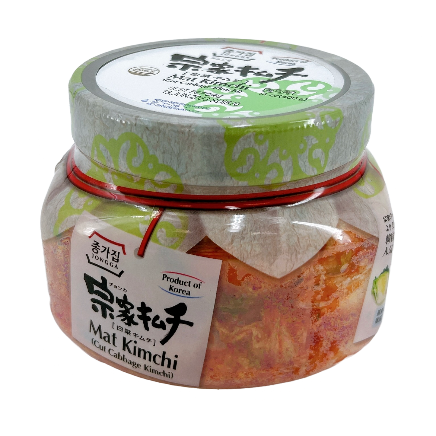 宗家府韓國切片泡菜 - 宗家府韩国切片泡菜 - JONGGA MAT KIMCHI 400G