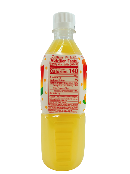 Calpico Non-Carbonated Soft Drink Mango Flavor