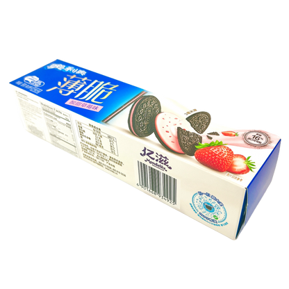 OREO Thin Crisp Strawberry Flavor - 奧利奧薄脆酸甜草莓口味95g