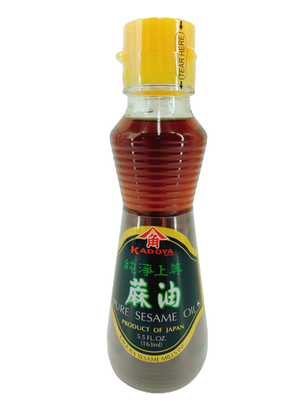 日本八角麻油5.5oz - 日本八角麻油5.5oz - KADOYA SESAME OIL 5.5oz