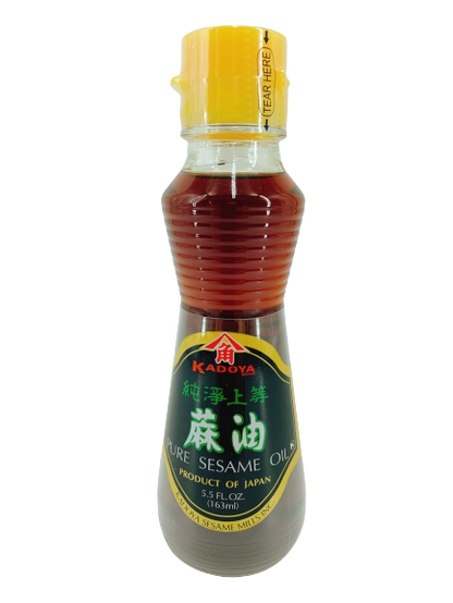 日本八角麻油5.5oz - 日本八角麻油5.5oz - KADOYA SESAME OIL 5.5oz