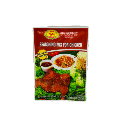 Dragonfly Seasoning Mix for Chicken - 蜻蜓牌炸鸡粉 100g