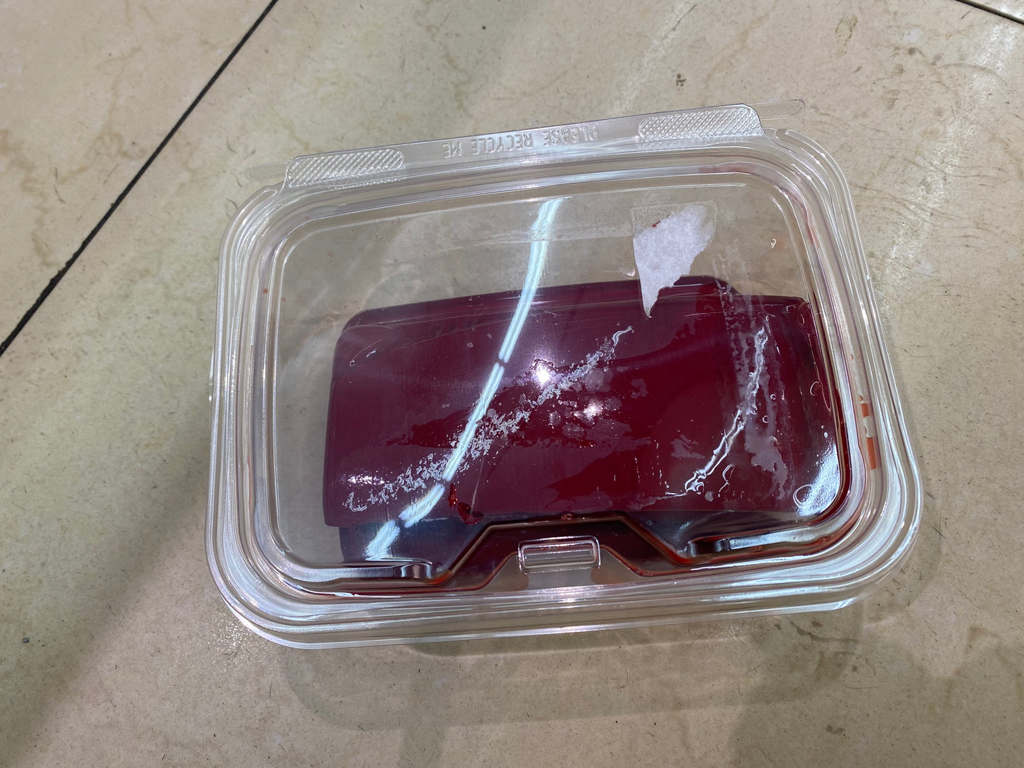 Pork Blood Fresh - 新鲜猪血 1-1.2 lbs