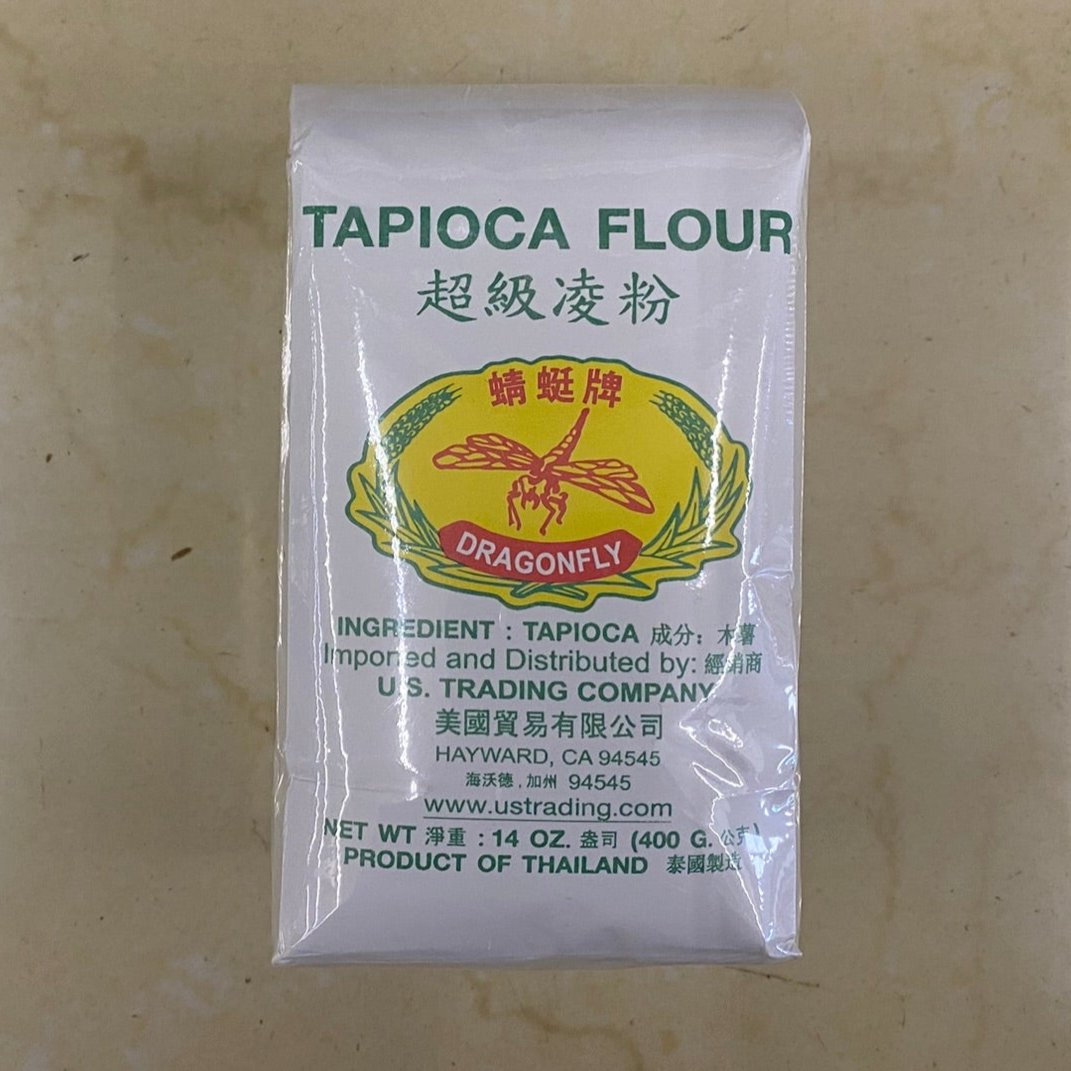 DRAGONFLY Tapioca Flour - 蜻蜓牌 超级菱粉 14 OZ