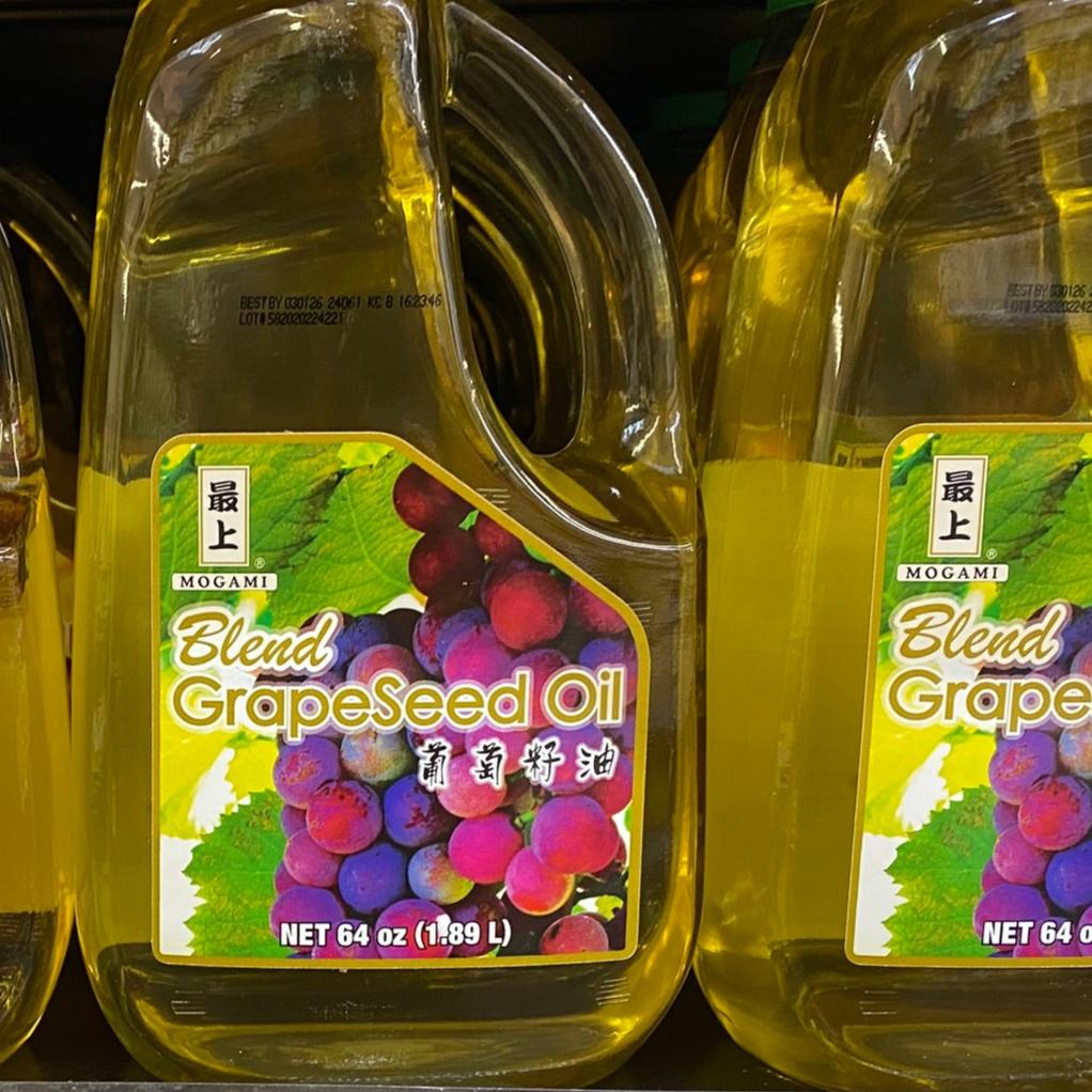 MOGAMI GRAPESEED OIL - 最上葡萄籽油 64OZ