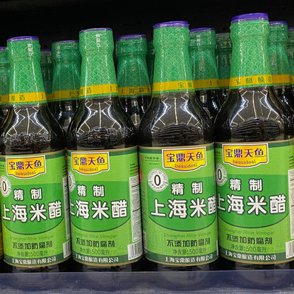 BEAUIDEAL SHANG HAI RICE VINEGAR - 天鱼 宝鼎 精制上海米醋 500ml