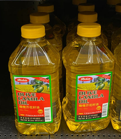 RICHIN Oil Olive Canola - 利成橄欖調和油2L