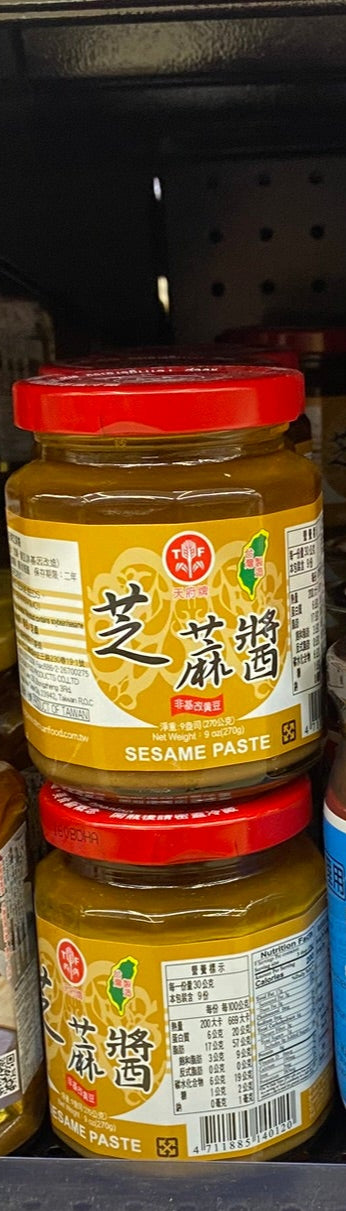 天府牌芝麻醬- TF Sesame paste, 9 oz