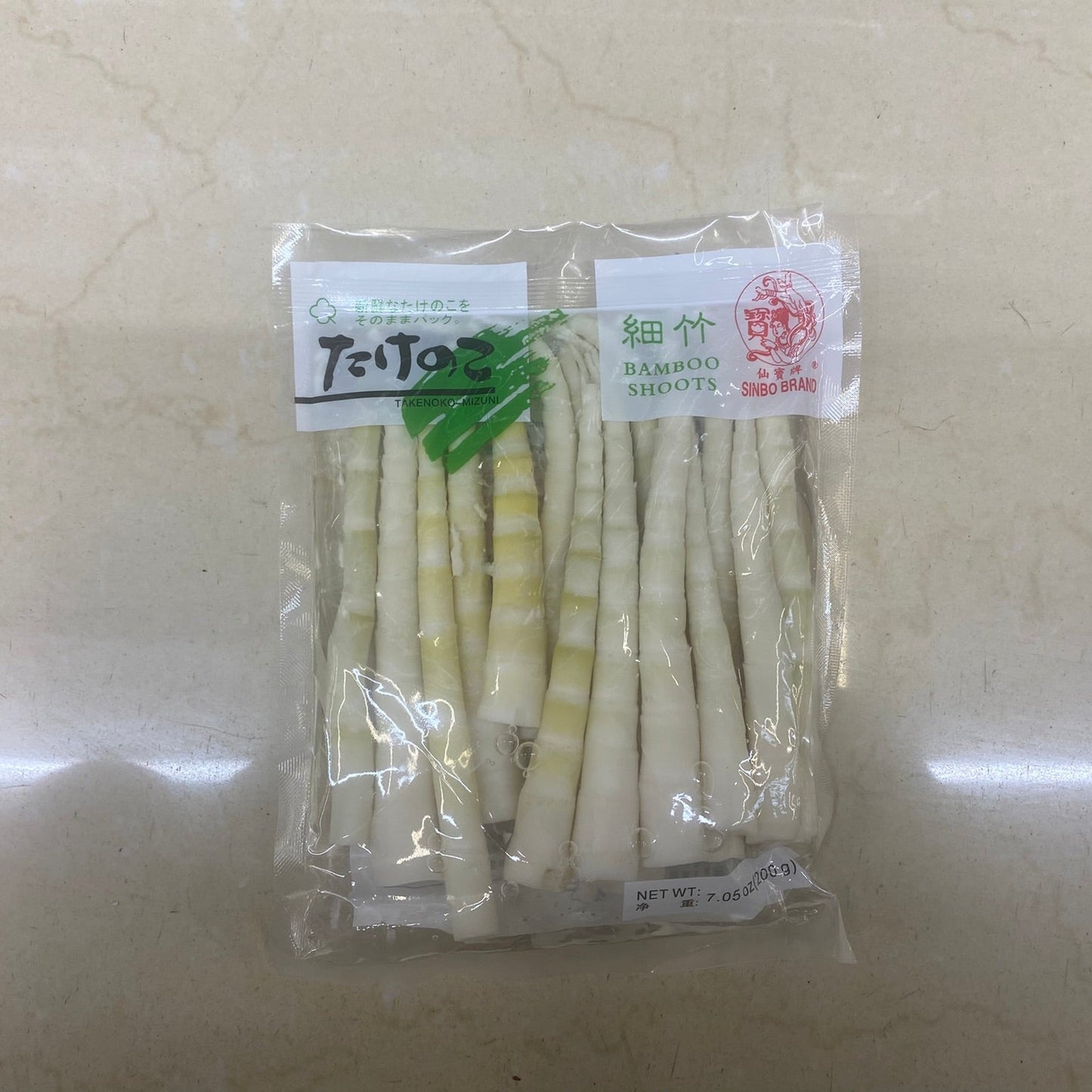 仙宝牌细竹 -  Sinbo Slender Bamboo Shoot Sinbo Slender Bamboo Shoot 200g