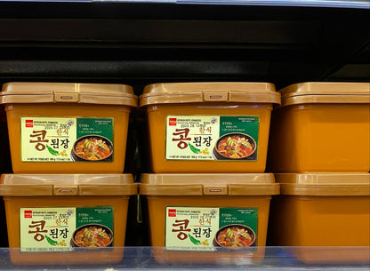 WANG 韓國豆瓣醬- Wang Korean Traditional Doenjang, Fermented Soybean Paste, 1.1 Pound