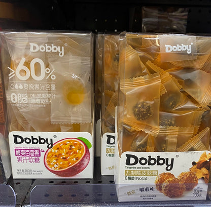 Dobby Soft Candy Fruit Flavored Candy - Dobby百香果软糖100g