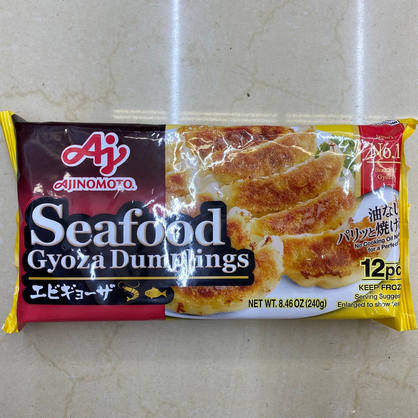 Ajinomoto Seafood Gyoza Dumplings 8.46oz(240g) - 日式海鲜饺子