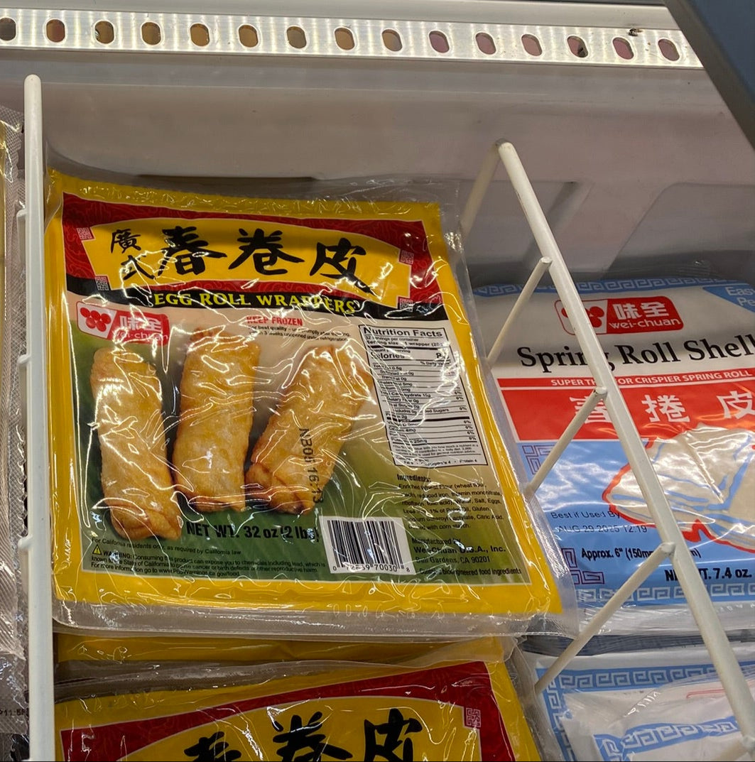 Wei-Chuan Egg Roll Wrapper - 味全廣式春季捲皮32oz