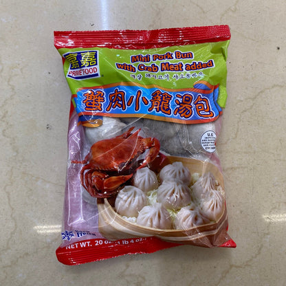 Prime Food Mini Pork Bun with Crab Meat -嘉嘉蟹肉小籠湯包20oz