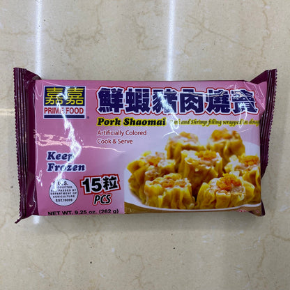 嘉嘉 鲜虾猪肉烧麦 9.25oz