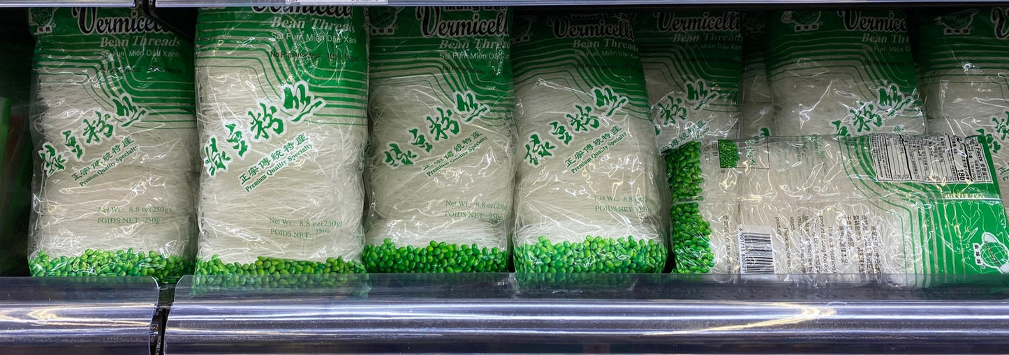 Mung Bean Vermicelli Bean Threads Crystal Noodle - 绿豆粉丝 250g