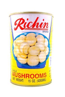 RICHIN Whole Mushrooms 15 oz