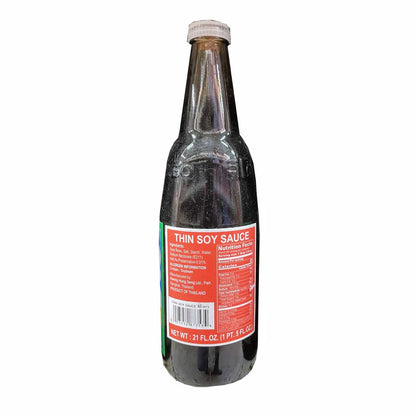 Kwong Hung Seng Dragon Fly Thin Soy Sauce - 广恒盛酱园泰國生滴珠油 白蓋 21 fl oz