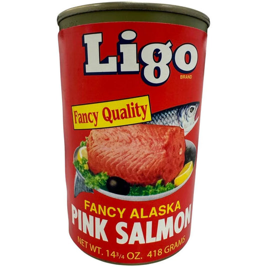 Ligo Fancy Alaska Pink Salmon  418g - LIGO阿拉斯加粉红鲑鱼（三文鱼）