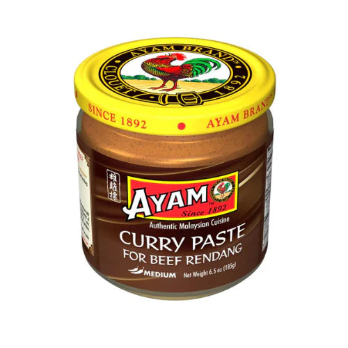 Ayam Brand Curry Paste For Beef Rendang 6.5 oz (185g) - 马来西亚咖喱酱