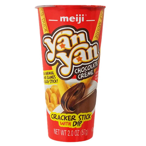 明治 燕燕巧克力奶油饼干棒 57g - Meiji Yan Yan Cracker Stick with Chocolate Creme 57g