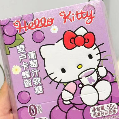 Hellokitty 剥皮果汁软糖 55g