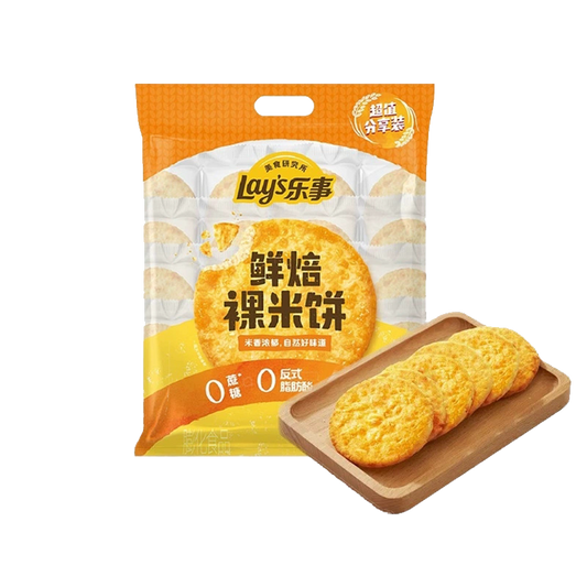 乐事鲜焙裸米饼 160g