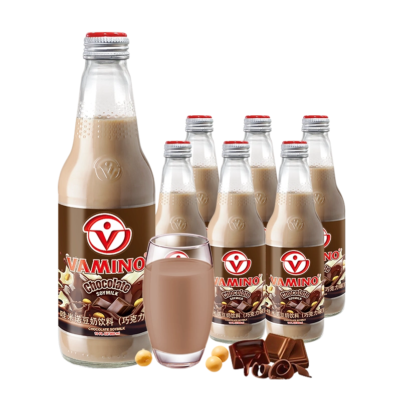 Vitamilk soy milk Double Choco flavor 6300ml - 泰國維他奶巧克力味（6瓶裝）