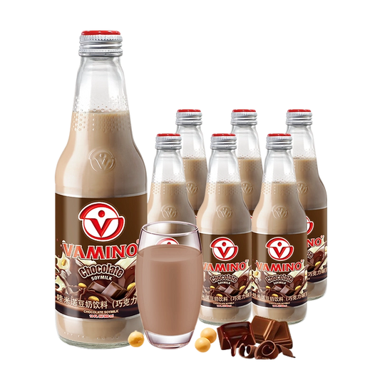 Vitamilk soy milk Double Choco flavor 6300ml - 泰國維他奶巧克力味（6瓶裝）