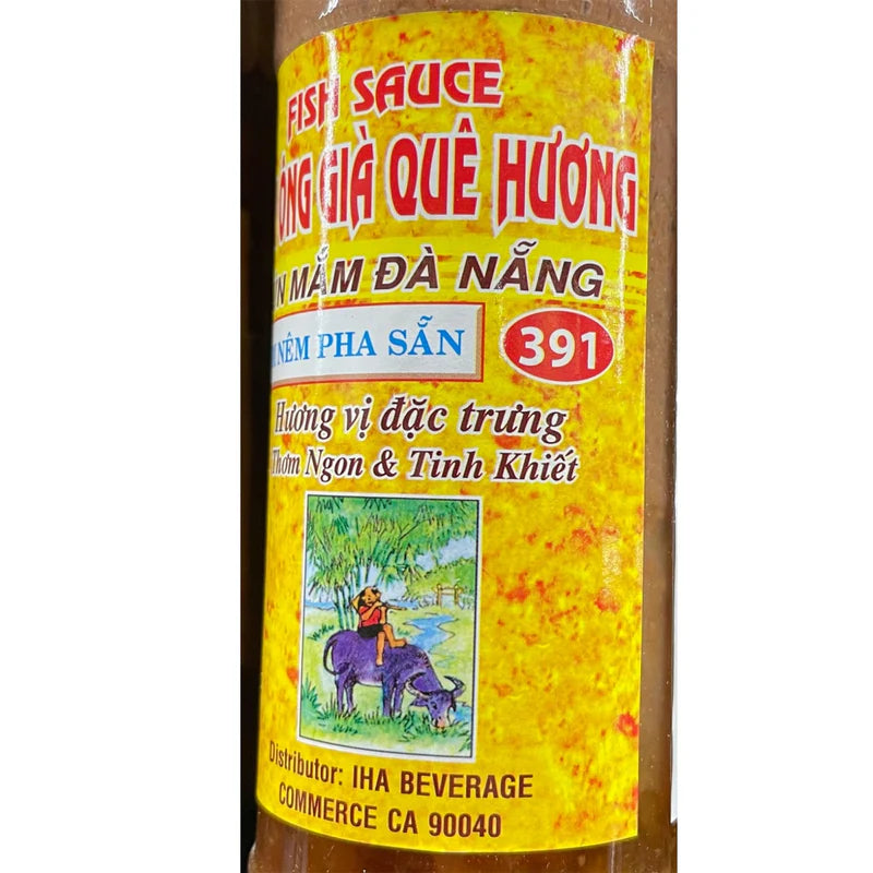 Oldman Que Huong Brand Fish Sauce (391)