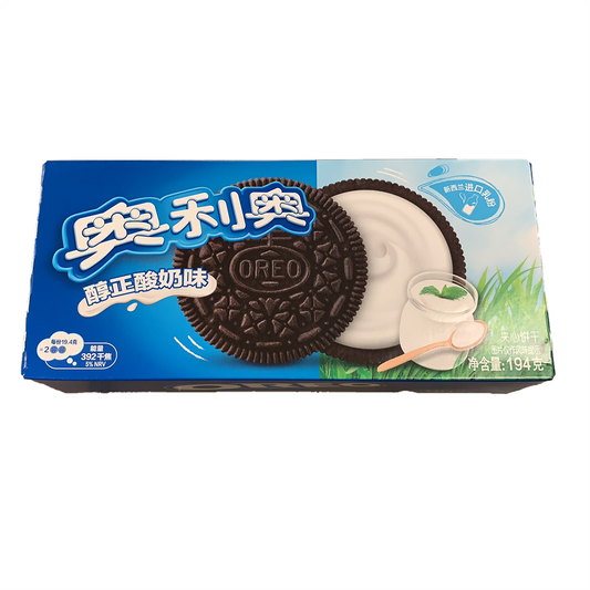 Oreo 奧利奧純正優格口味夾心巧克力餅乾194g