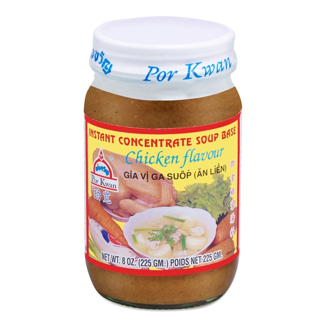 Por Kwan instant soup base (chicken flavor)- 珀宽 即食鸡蓉汤料 8oz/225g