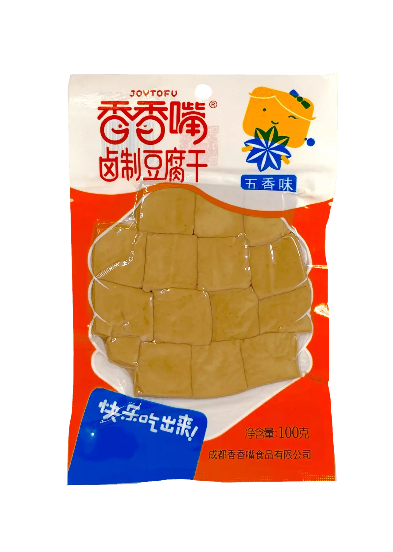 香香嘴 卤制豆腐干（五香味） 60g -  SPICY TOFU SNACK