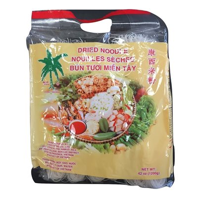 Dried Noodle Rice Vermicelli (Orange) Regular - 康西米粉 1200g