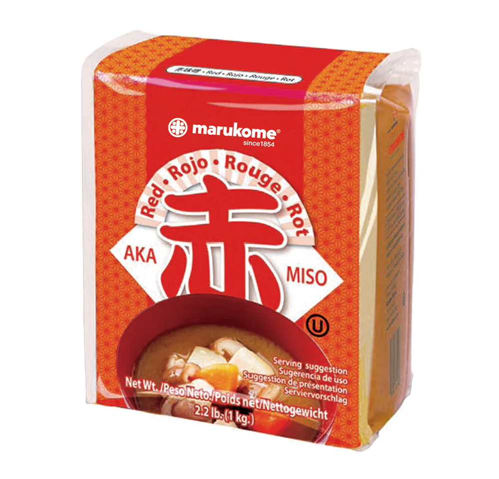 MARUKOME MISO SOUP PASTE Red  2.2 lbs - 日本MARUKOME味噌酱 紅