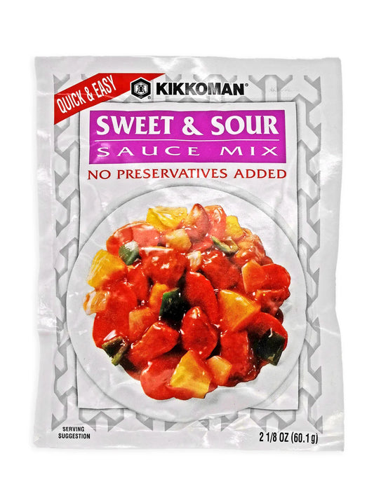 Kikkoman Sweet & Sour Sauce Mix - 日本万字 甜酸酱料 2.12 oz/60.1g