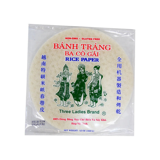 Three Ladies Rice Paper Wrappers - 三個女人米紙512oz/340g