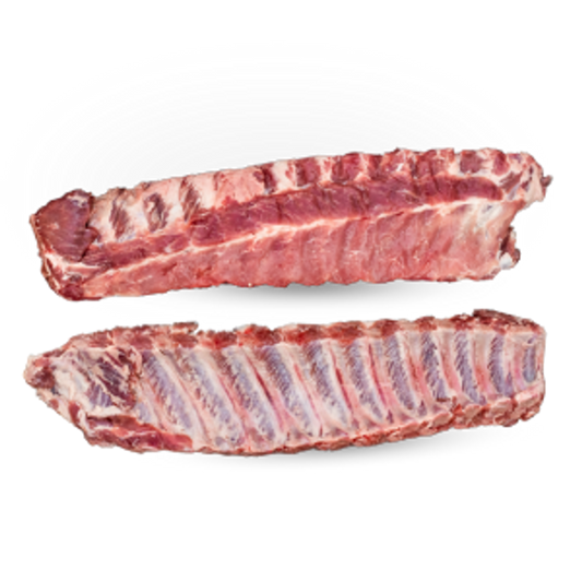 Baby Back Rib Chain Slice - 特嫩金沙骨 2.2-2.5 lb